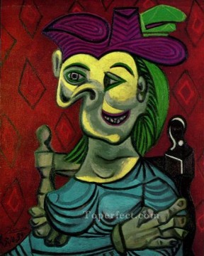 Mujer sentada 1 1962 Pablo Picasso Pinturas al óleo